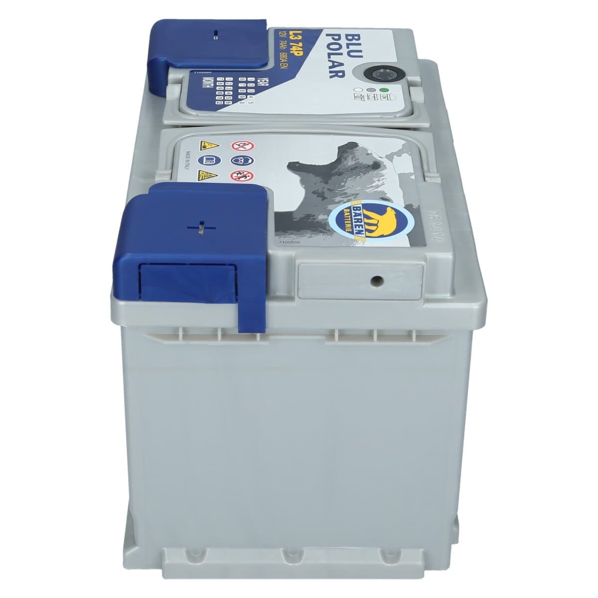 Bären Blu Polar 12V 74Ah 680 A [L3 74P] Autobatterie