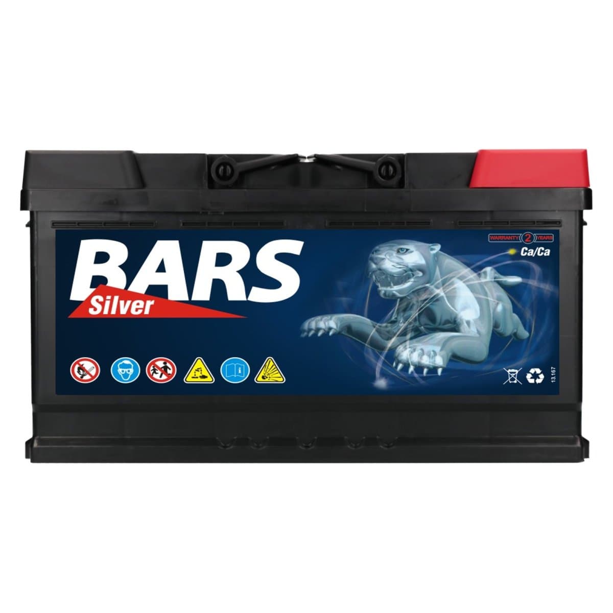 Bars Silver 12V 100Ah 800 A Autobatterie
