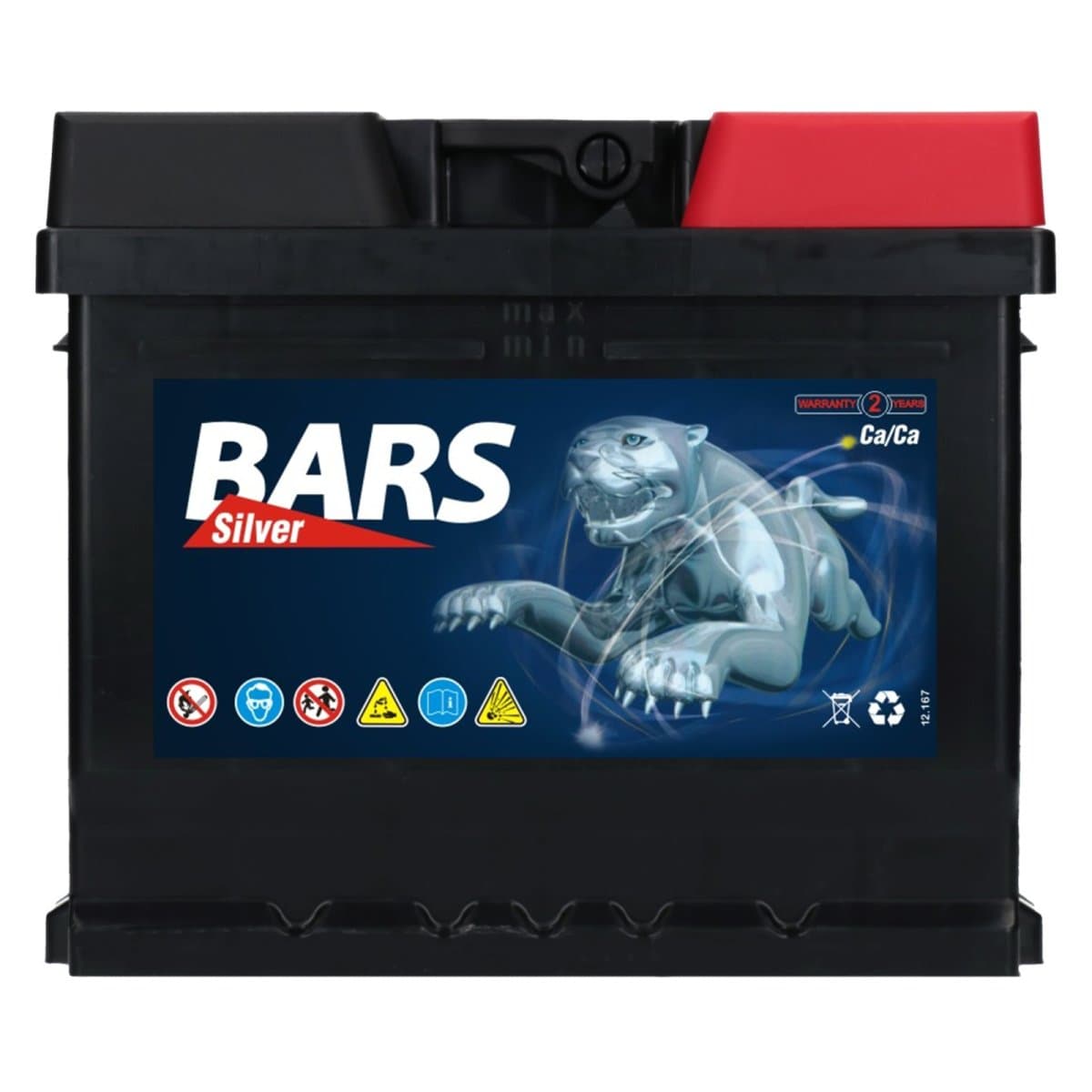 Bars Silver 12V 44Ah 380 A Autobatterie