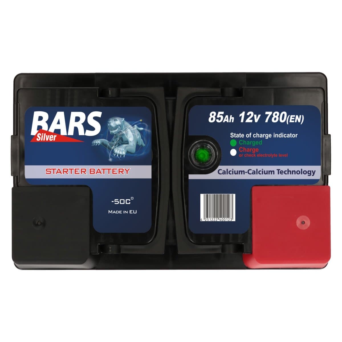 Bars Silver 12V 85Ah 780 A Autobatterie