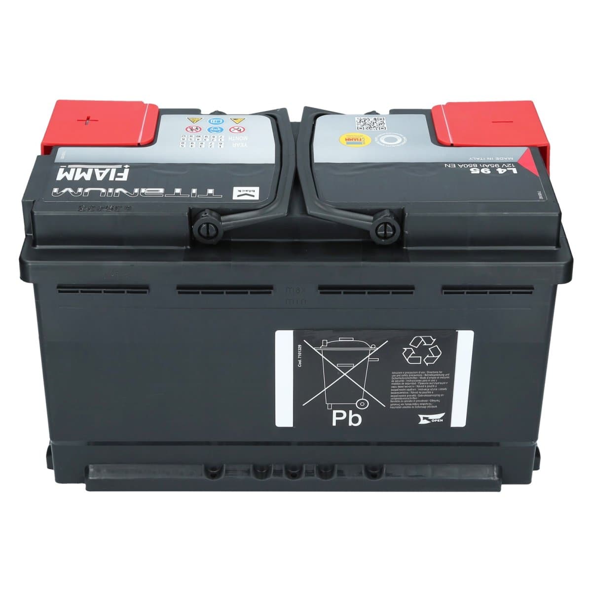 Fiamm Black 12V 95Ah 850 A [L4 95] Autobatterie