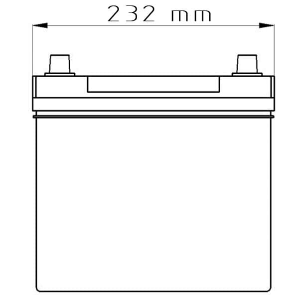 Bars EFB 12V 65Ah 550 A Autobatterie