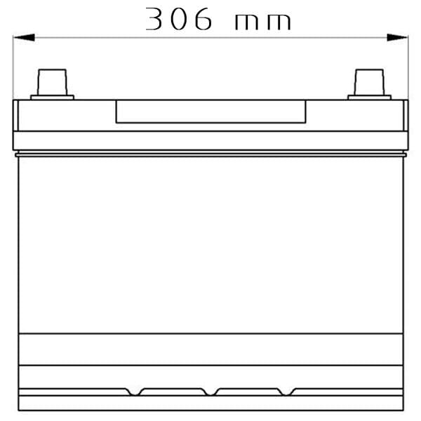 Bars EFB 12V 95Ah 760 A Autobatterie