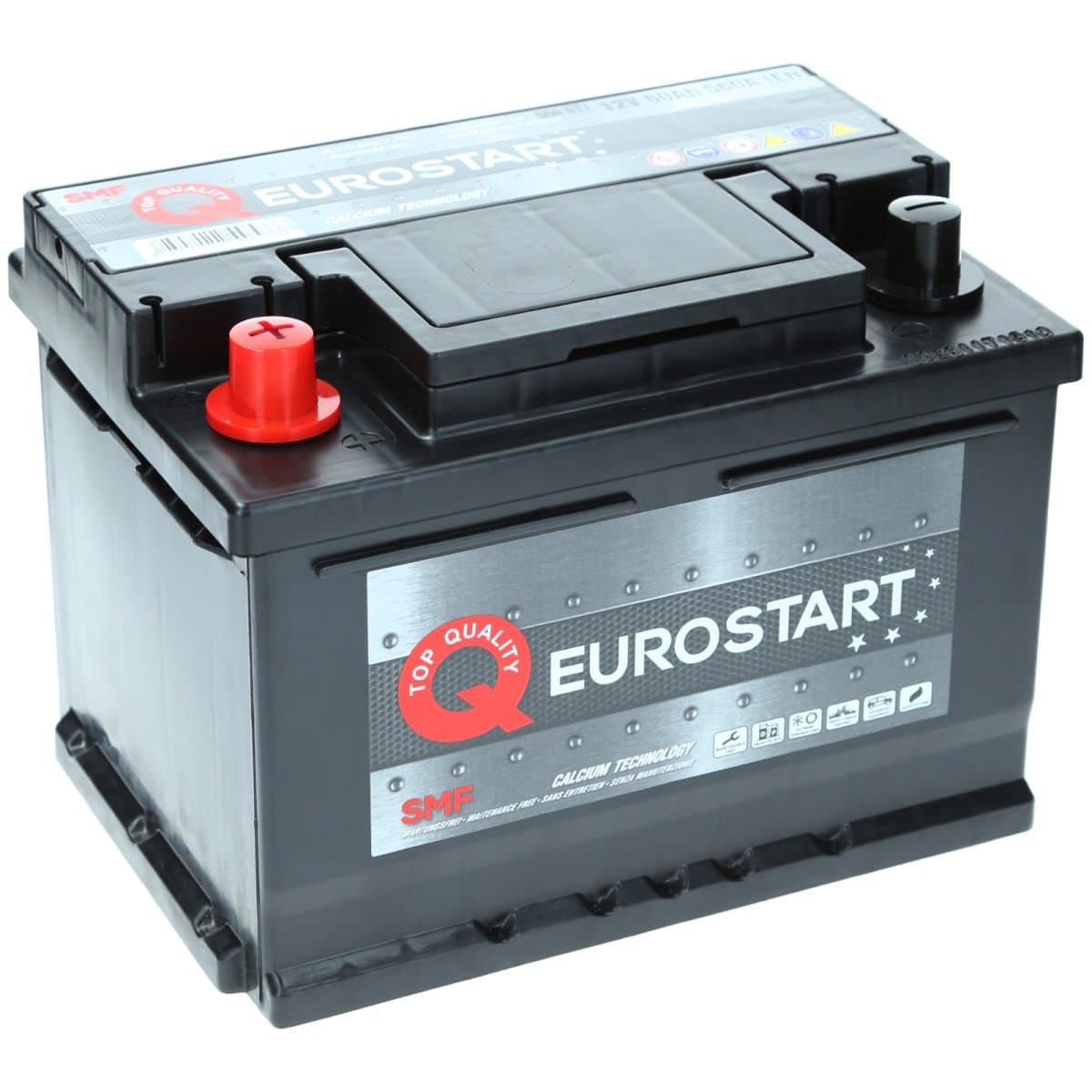 Eurostart SMF 12V 60Ah 560 A +Links Autobatterie
