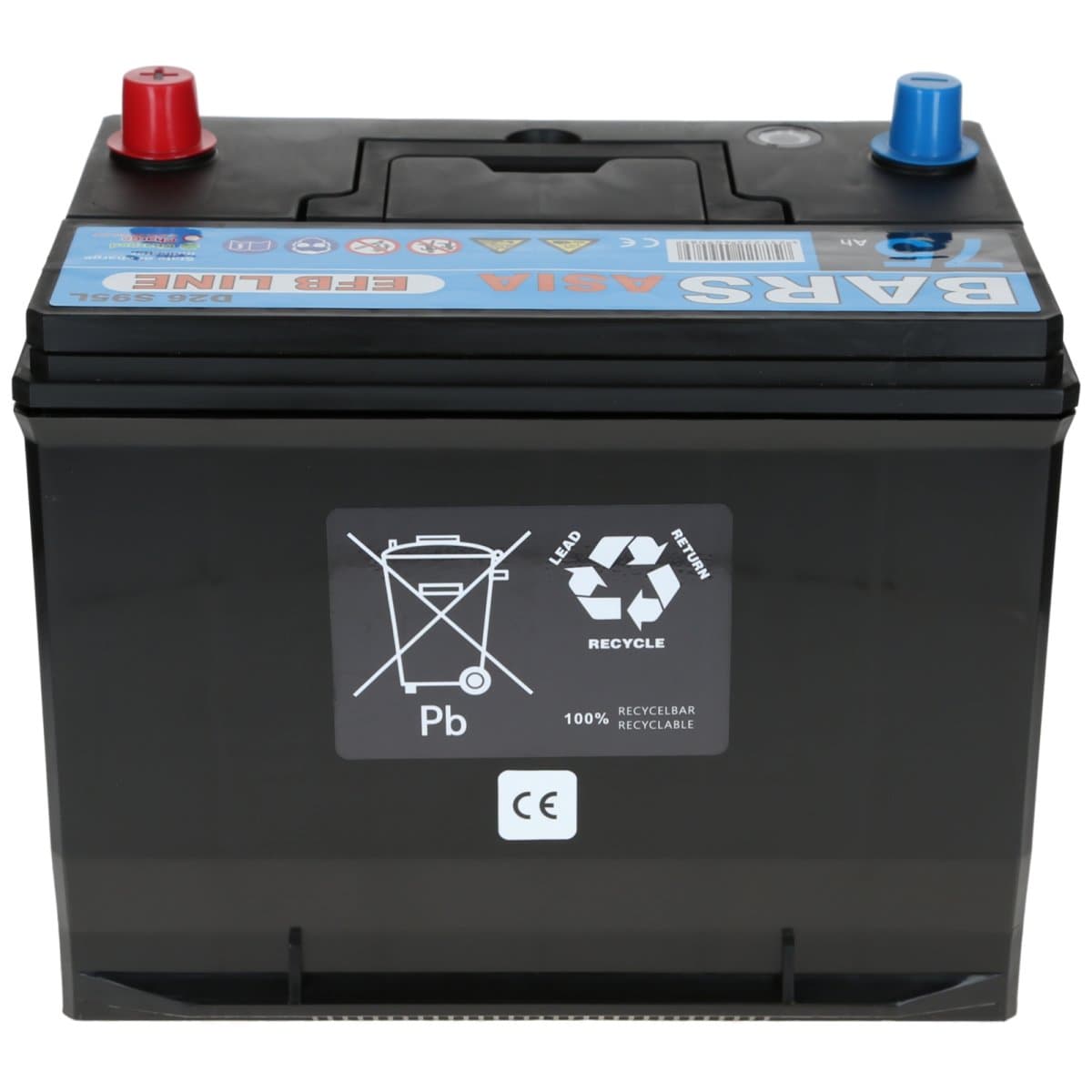 Bars EFB 12V 75Ah 760 A Autobatterie