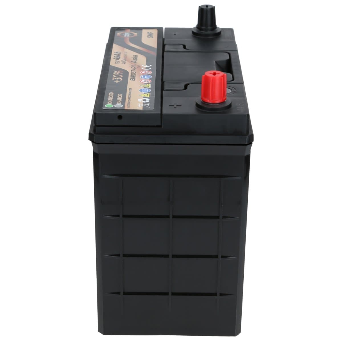 Eurostart Asia 12V 45Ah 400 A Dünnpol +Links Autobatterie