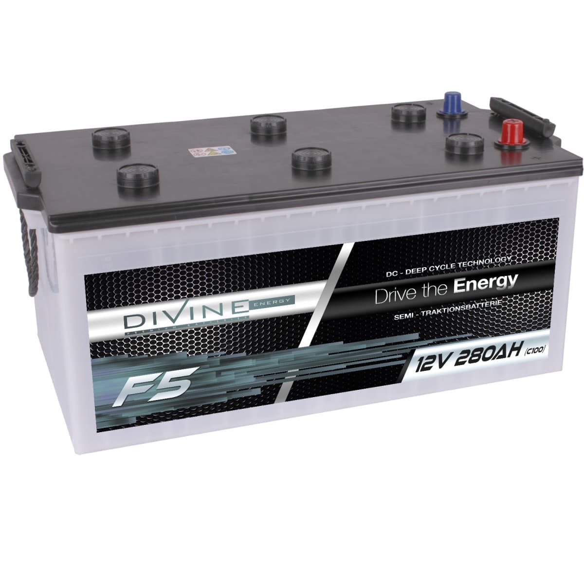 F5 Divine 12V 280Ah Versorgungsbatterie