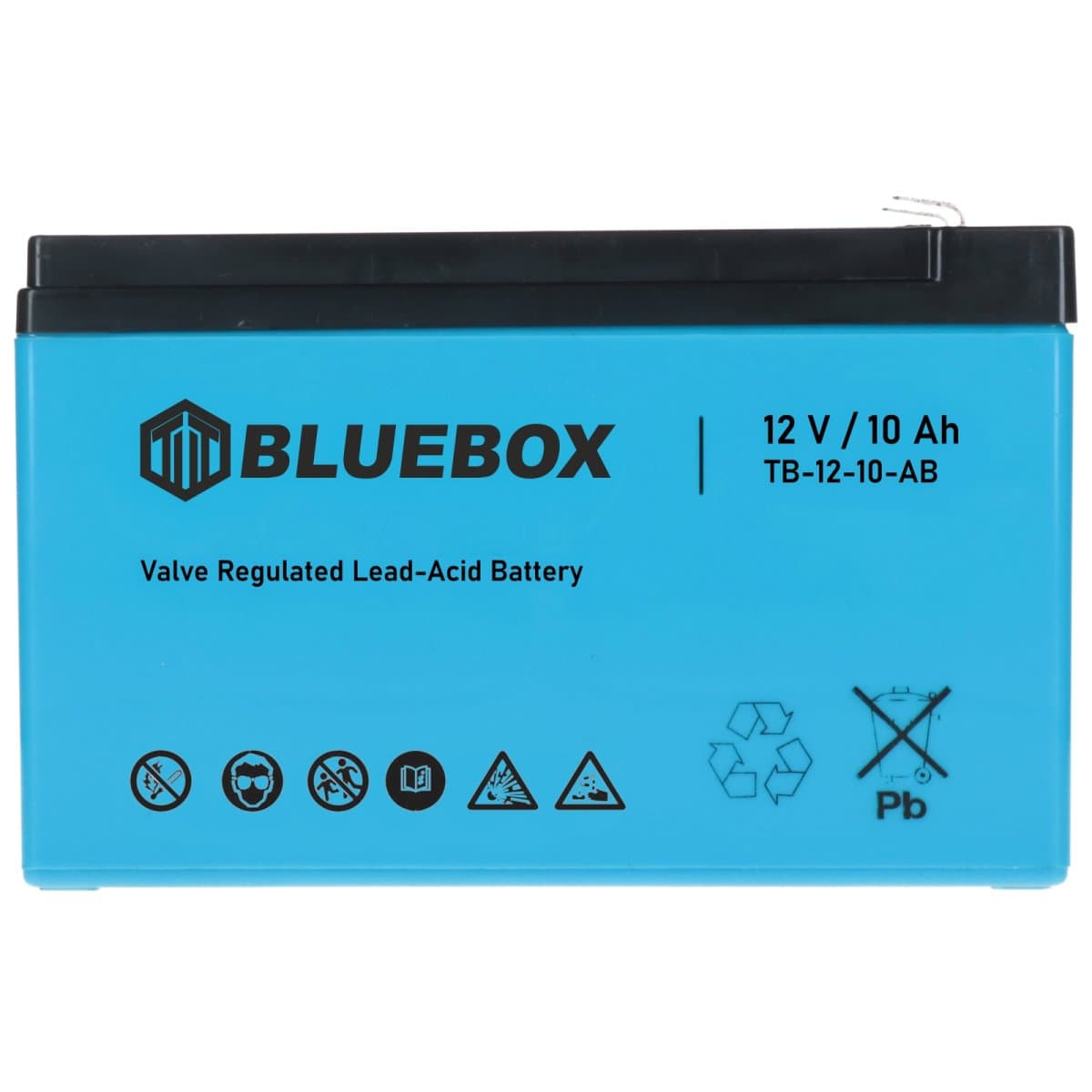 Bluebox 12V 10Ah Bleiakku AGM VRLA Industriebatterie