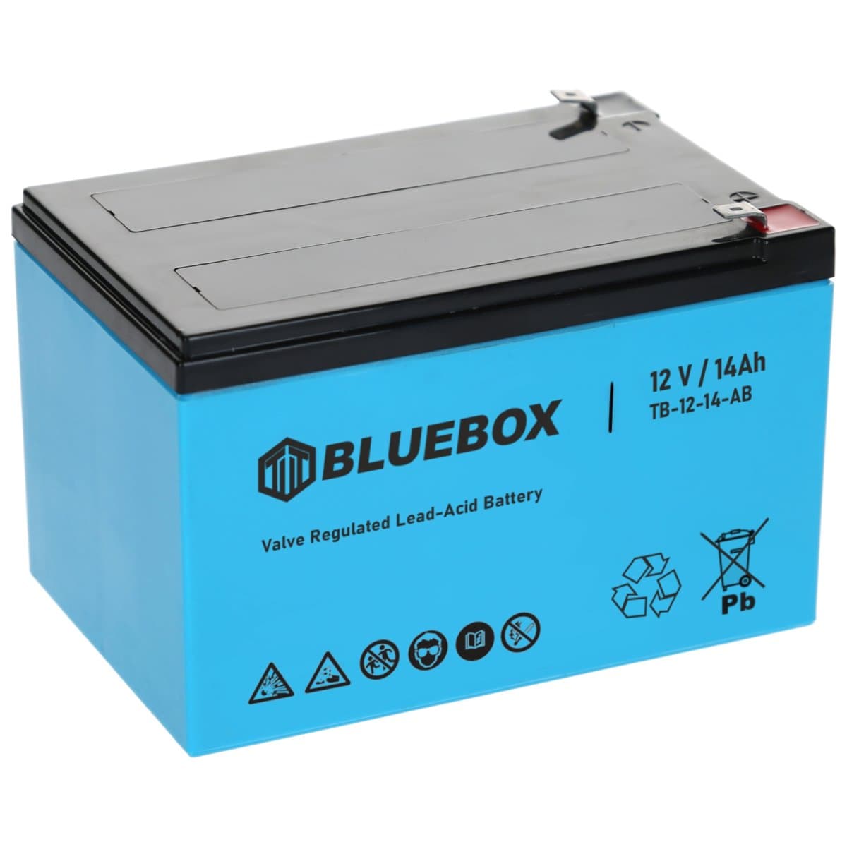 Bluebox 12V 14Ah Bleiakku AGM VRLA Industriebatterie