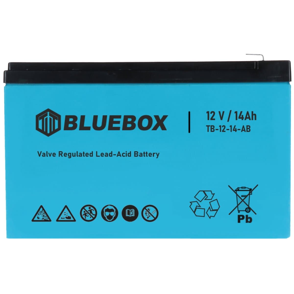Bluebox 12V 14Ah Bleiakku AGM VRLA Industriebatterie