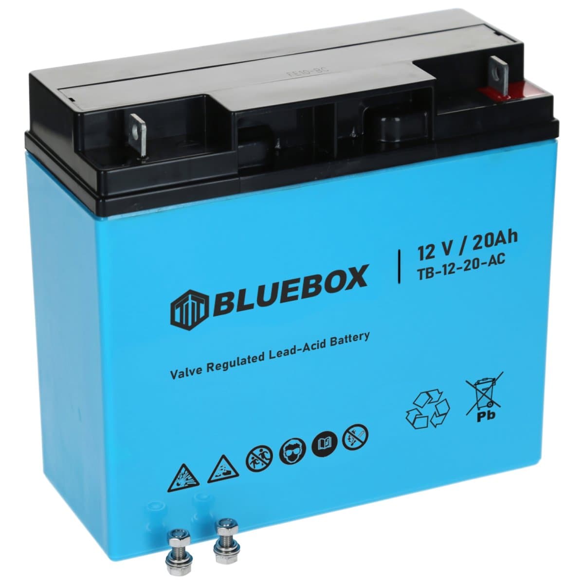 Bluebox 12V 20Ah Bleiakku AGM VRLA Industriebatterie