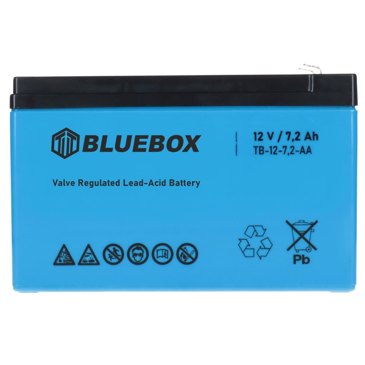 Bluebox 12V 7,2Ah Bleiakku AGM VRLA Industriebatterie