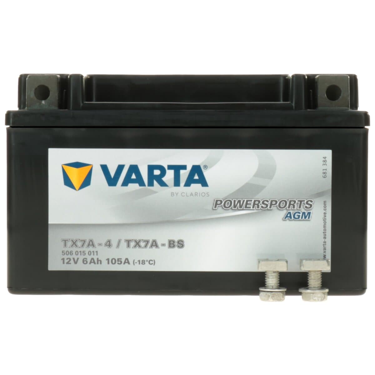 Varta YTX7A-4 | YTX7A-BS Motorradbatterie 12V 6Ah