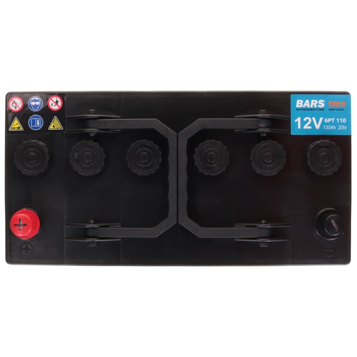 Bars Trio 12V 130Ah 6PT110 Deep Cycle