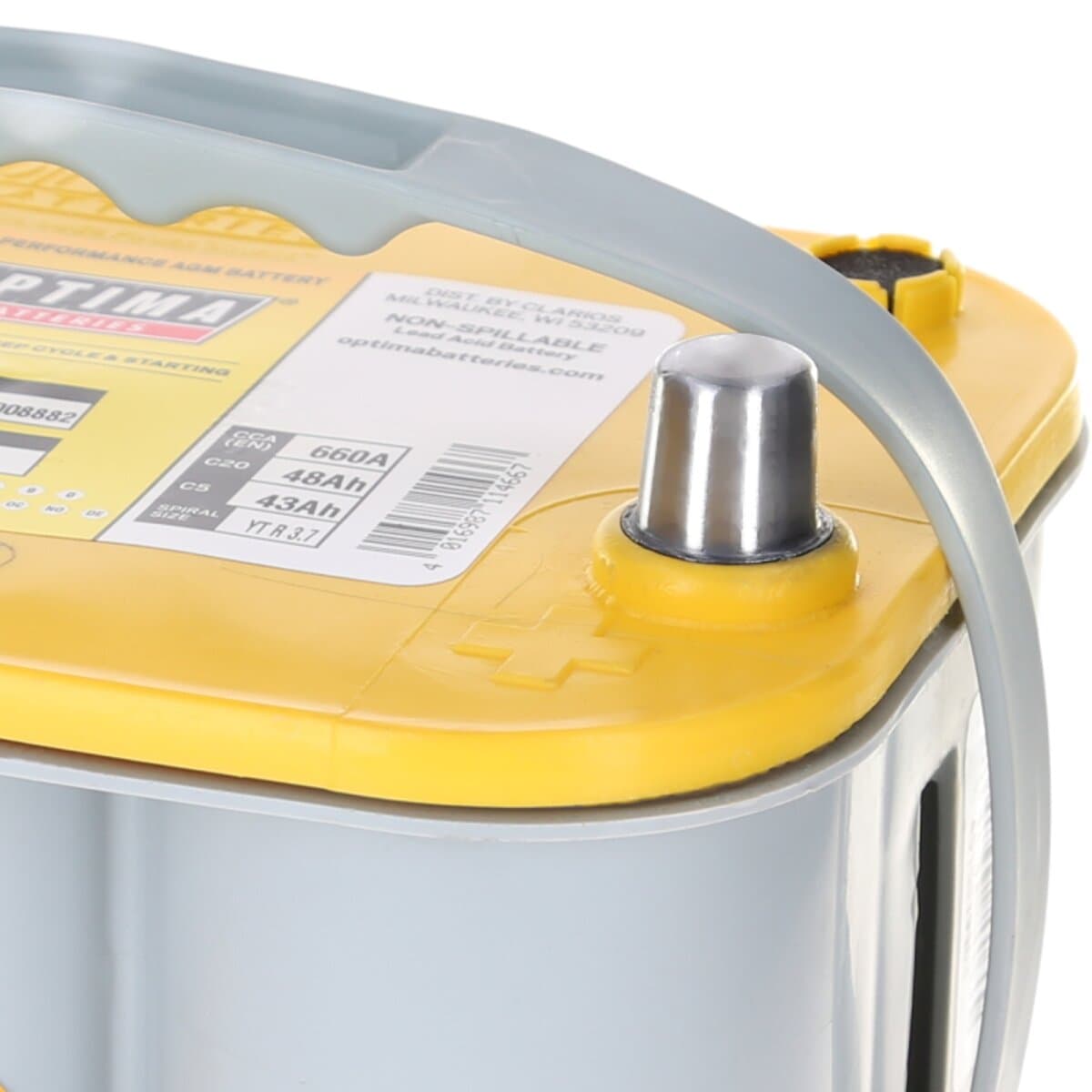 Optima YTR 3.7 12V 48Ah 660A AGM Autobatterie