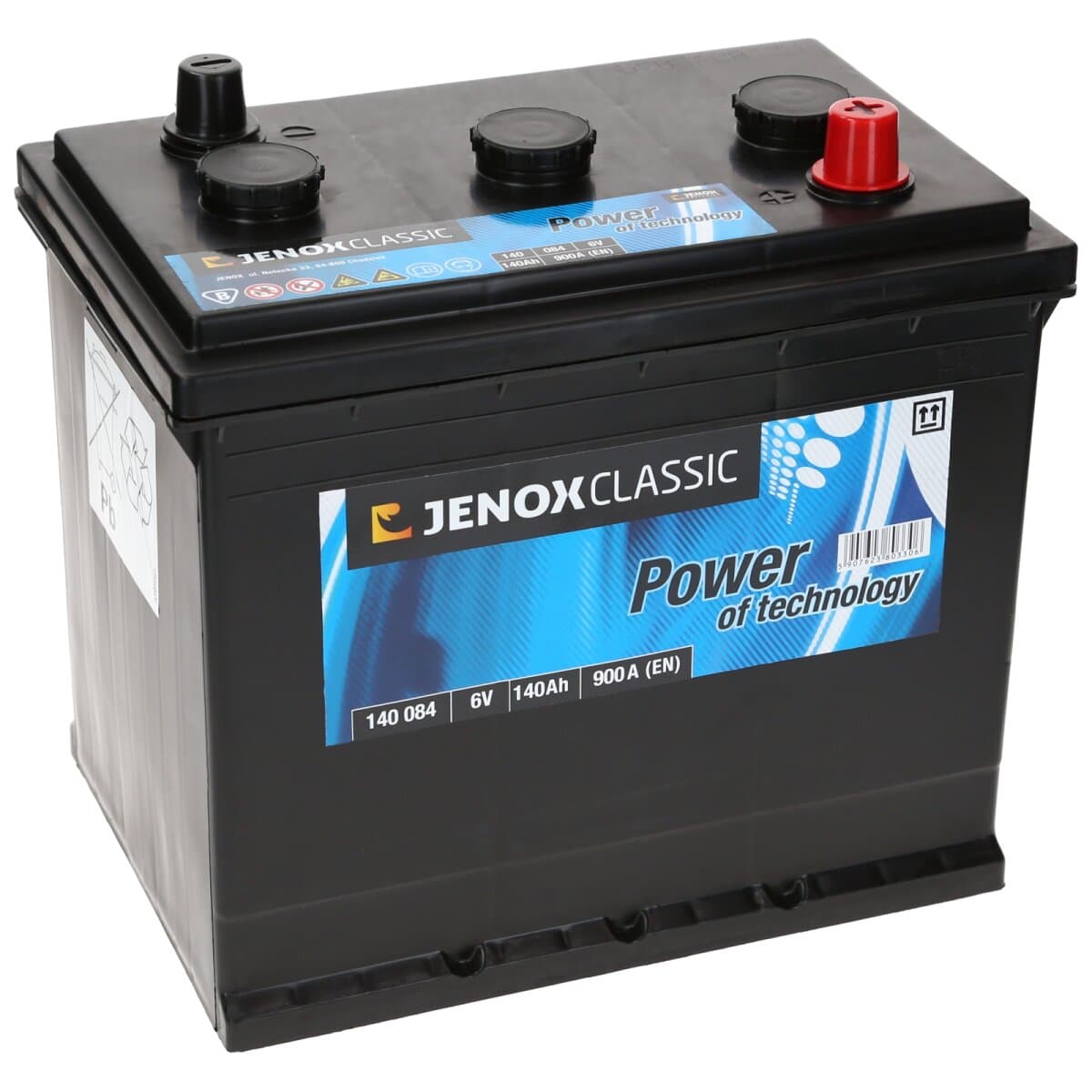 Jenox 6V 140Ah 900A Autobatterie Oldtimer Batterie