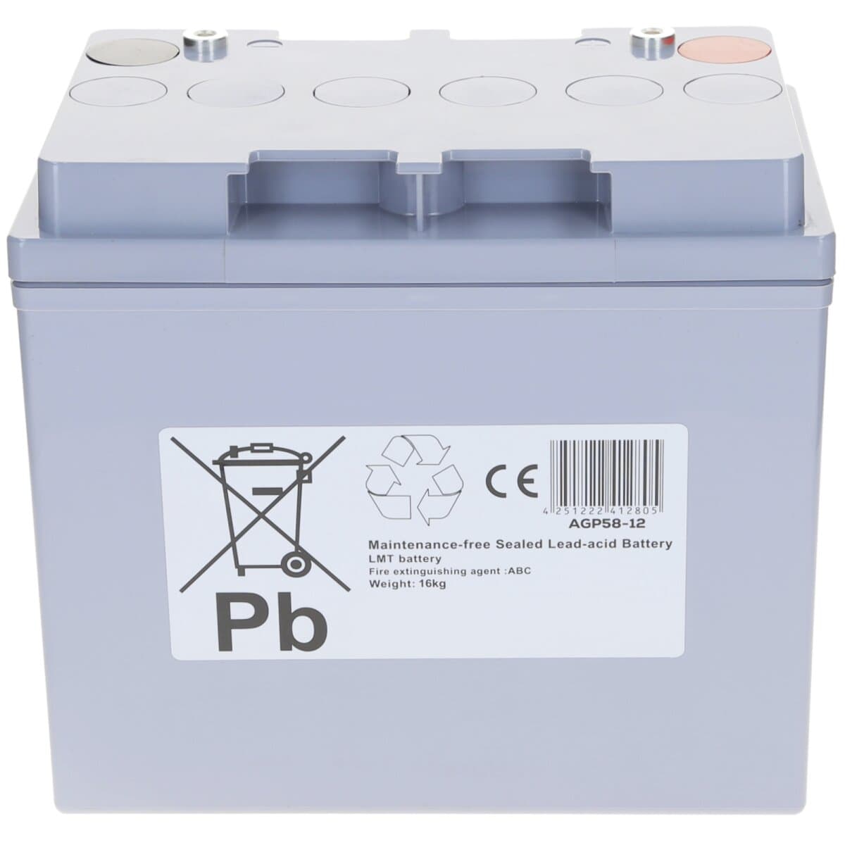 Atlant GEL 12V 58Ah AGP58-12 Batterie