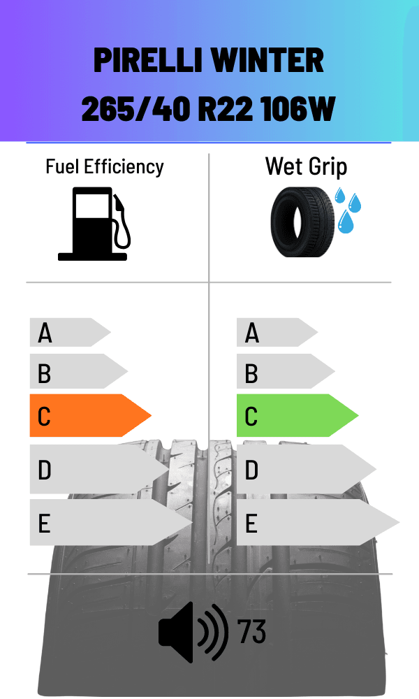 Pirelli 106W WINTERREIFEN SCORPION WINTER 265/40 R22