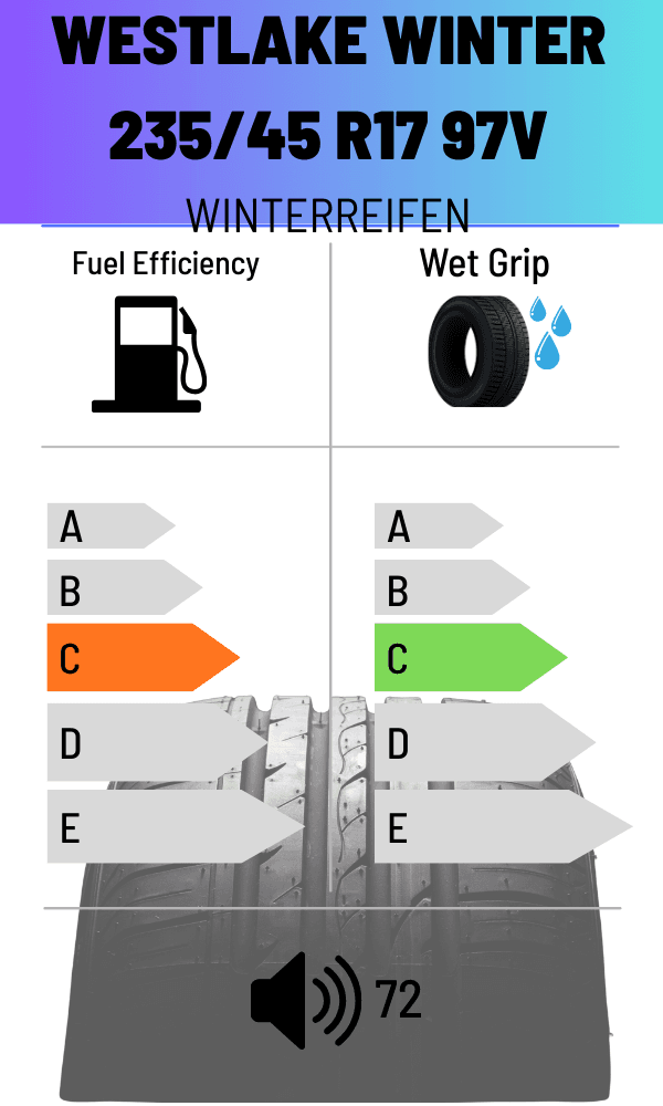Westlake 97V WINTER Z-507 235/45 R17