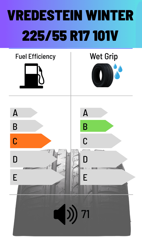 Vredestein 101V WINTER WINTRAC PRO+ 225/55 R17