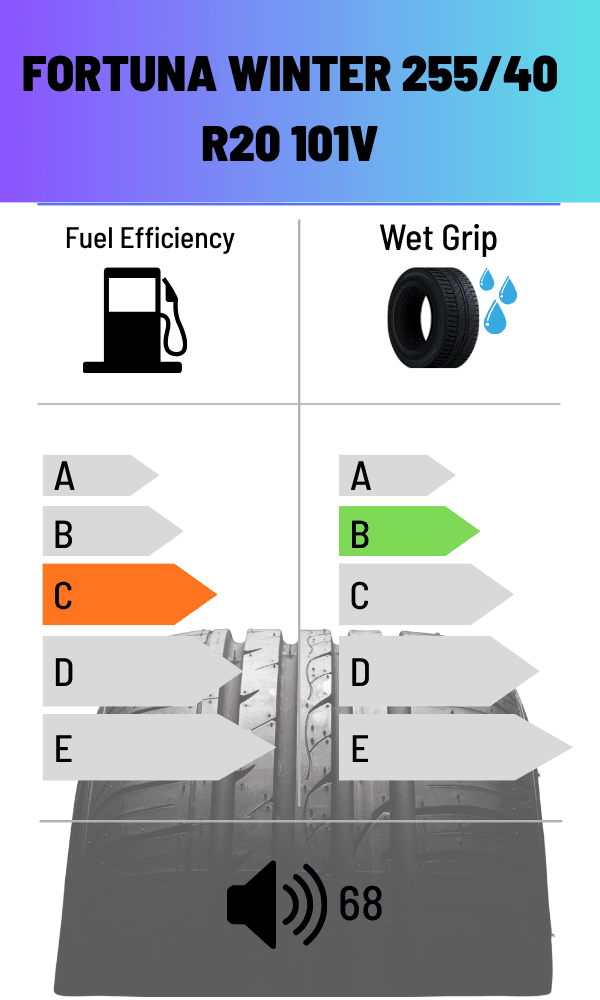 Fortuna 101V GOWIN UHP3 XL WINTER 255/40 R20