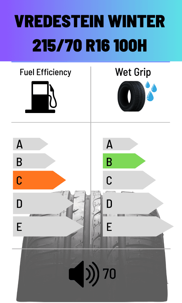 Vredestein 100H WINTER WINTRAC 215/70 R16