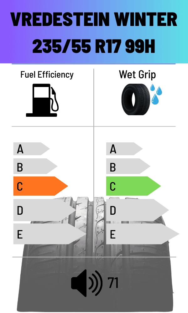 Vredestein 99H WINTER WINTRAC PRO+ 235/55 R17