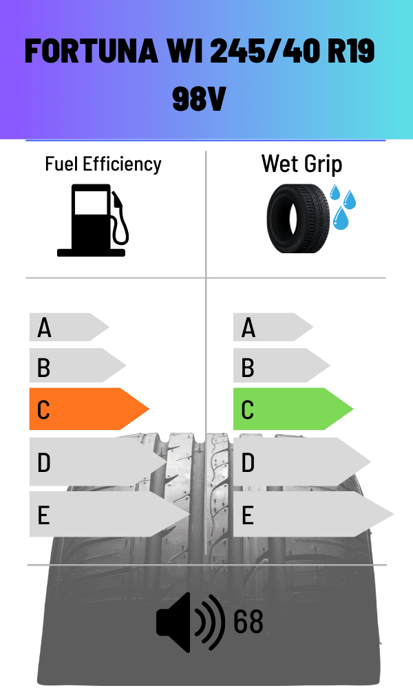 Fortuna 97V GOWIN UHP XL WINTER 245/40 R18
