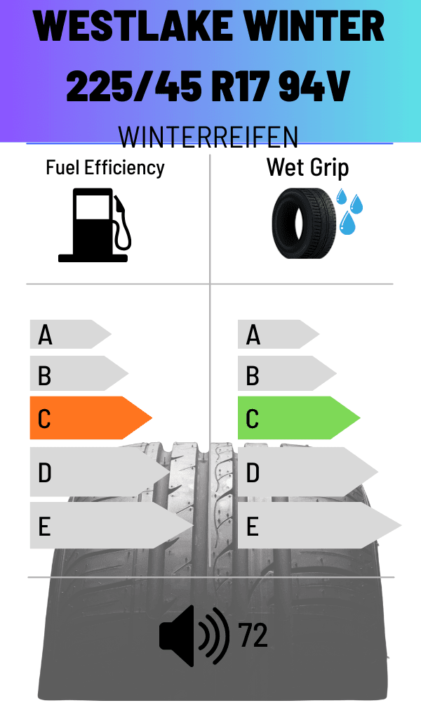 Westlake 94V WINTER Z-507 225/45 R17