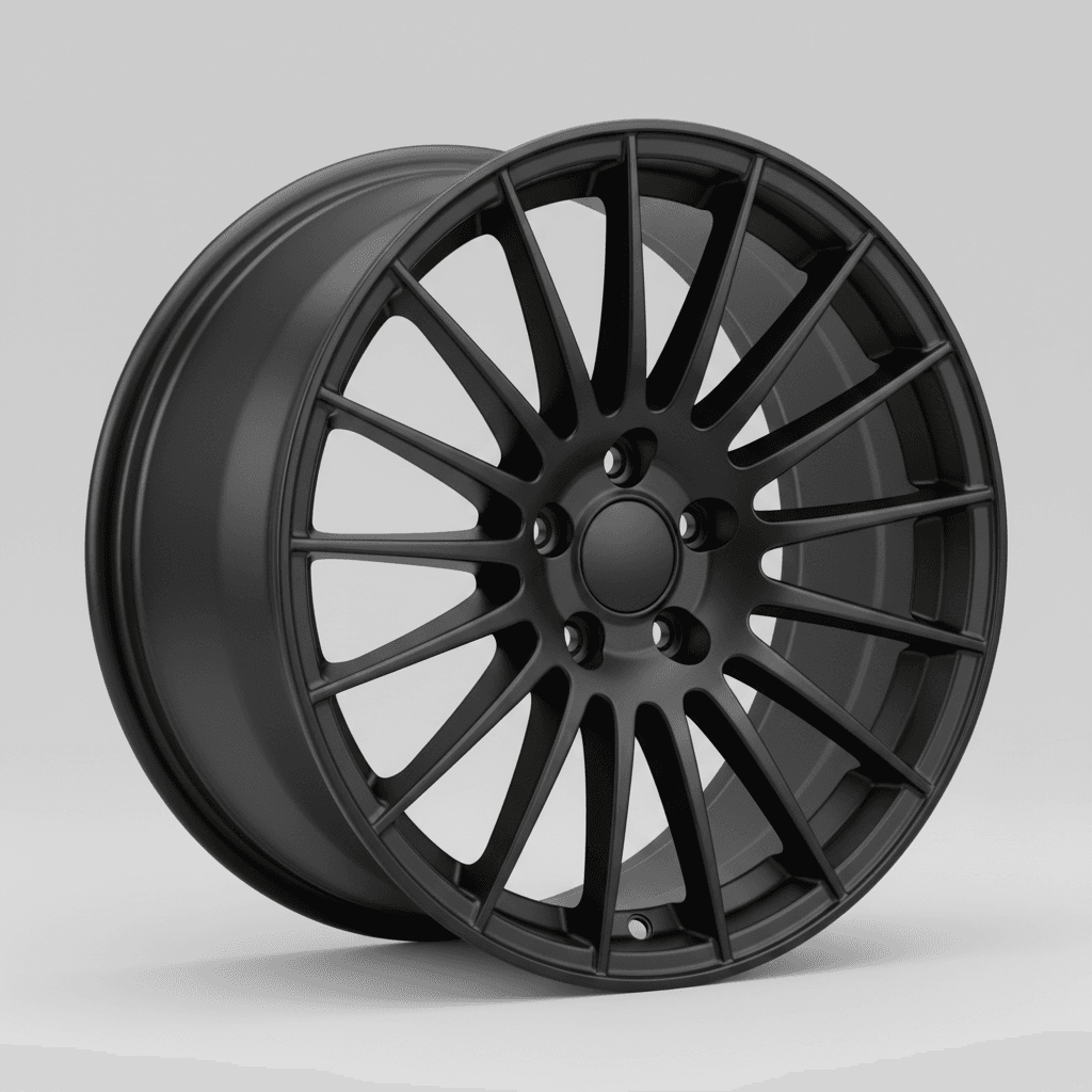 OZ Rally Racing matt black 8x18 ET45 - LK5/120 ML65.06