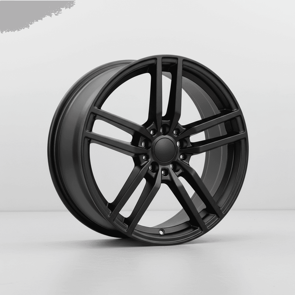 AEZ Tokio black matt 9.5x23 ET42 - LK5/130 ML71.6