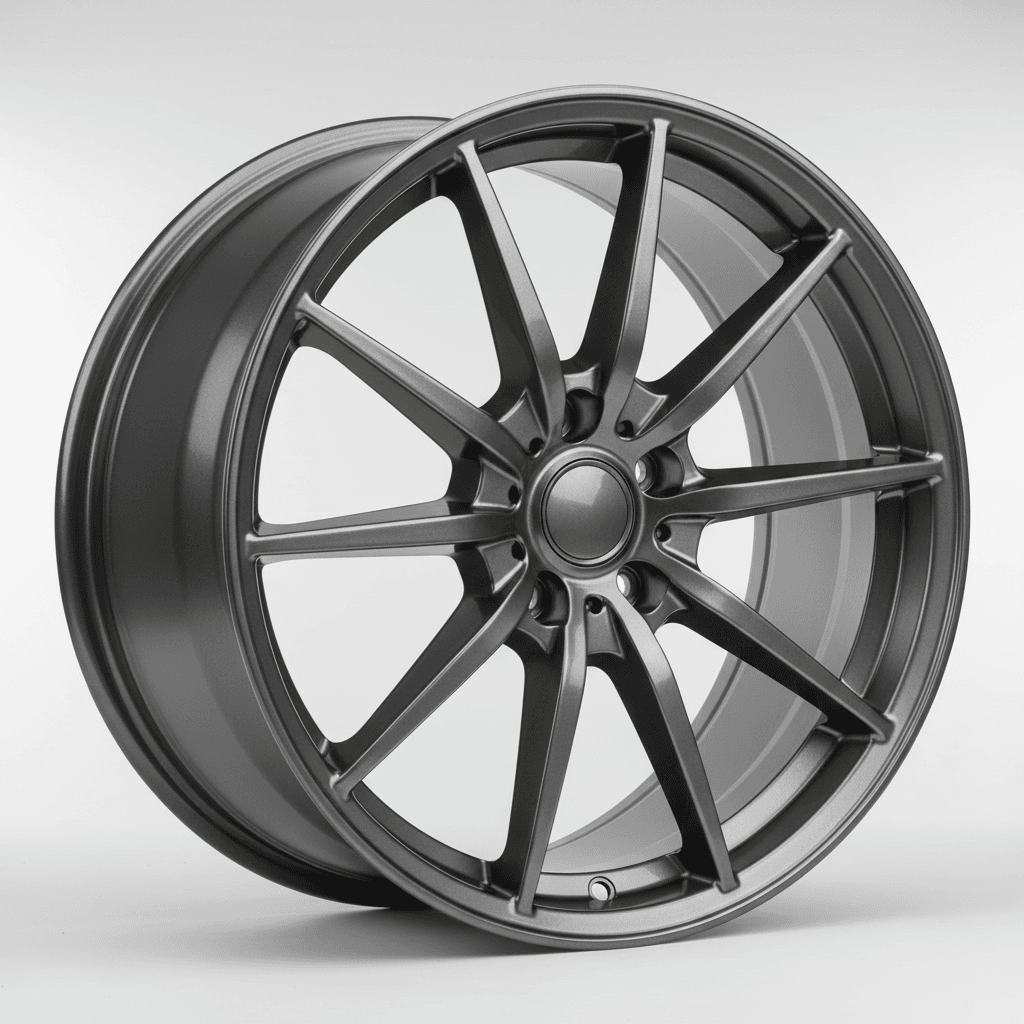 MM Wheels MM09 glossy gunmetal 8.5x19 ET30 - LK5/112 ML72.6