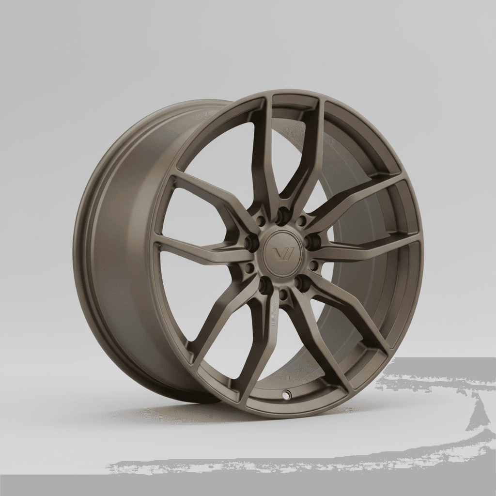 V1 Wheels V2 bronze matt 8.5x19 ET35 - LK5/120 ML72.6