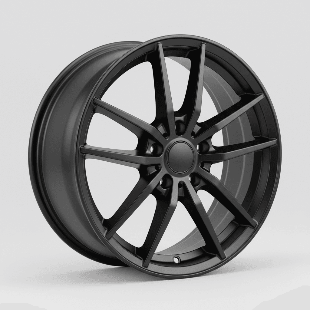 NPK Notradset R307 schwarz 4.5x17 ET10 - LK5/108 ML65.1