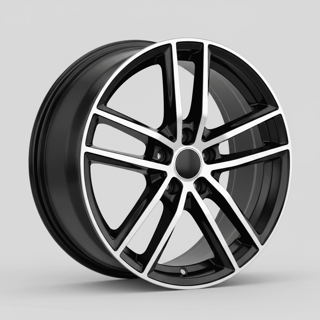 RC-Design RC23 schwarz front-poliert 8x18 ET28 - LK5/112 ML66.6