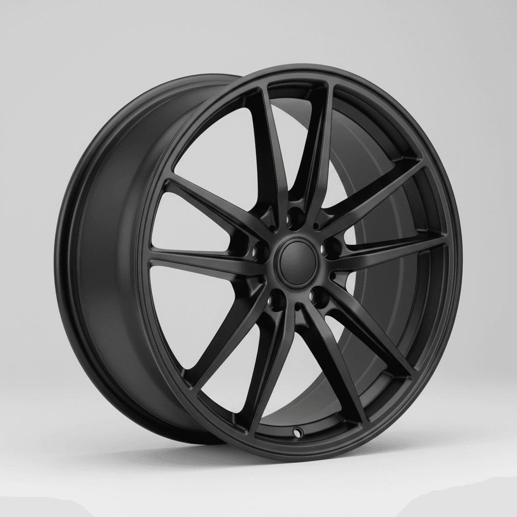Japan Racing Wheels JR7 black 8x18 ET35 - LK5/114.3 ML74.1