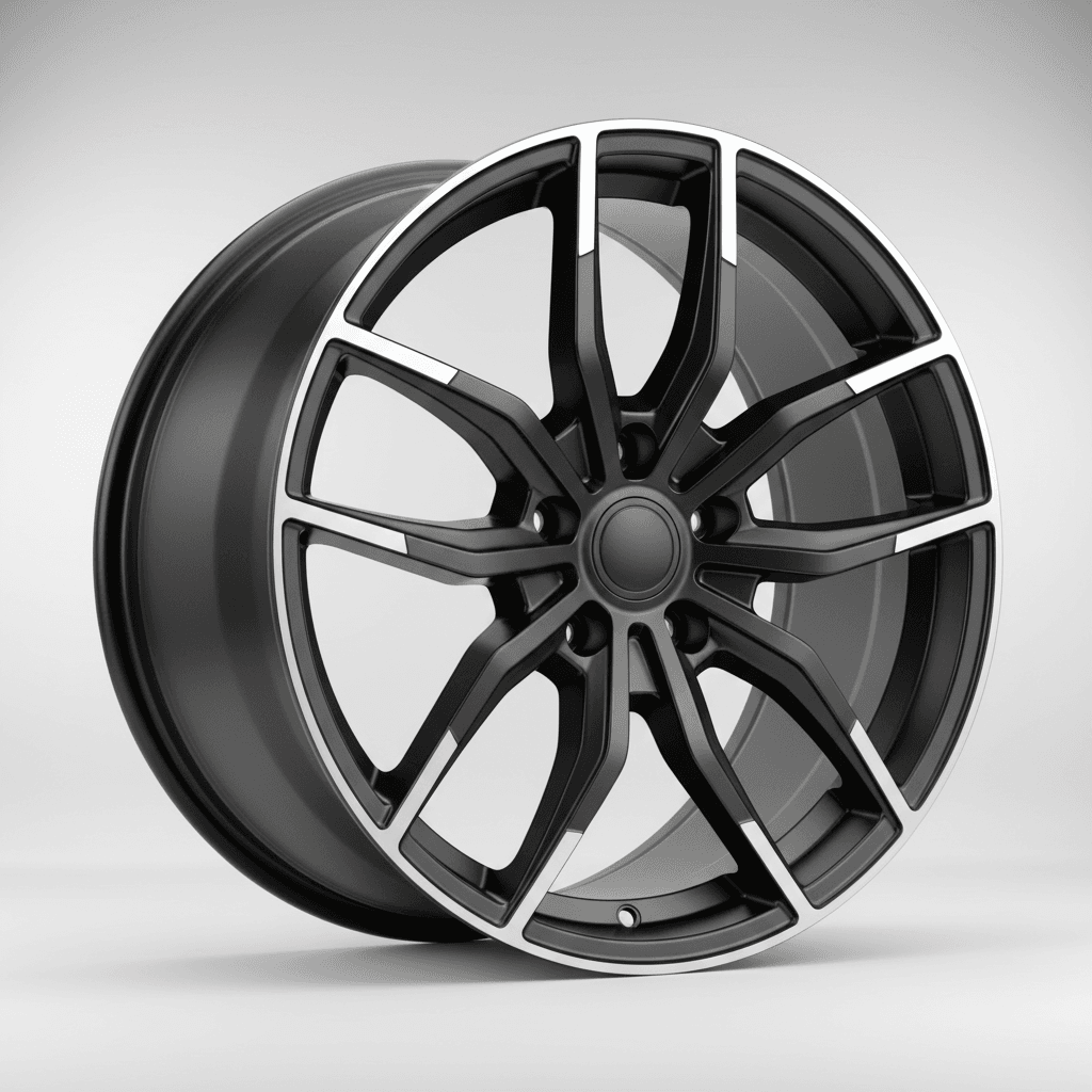 Mbdesign KV4 schwarz smoke poliert 9x20 ET42 - LK5/120 ML65.1