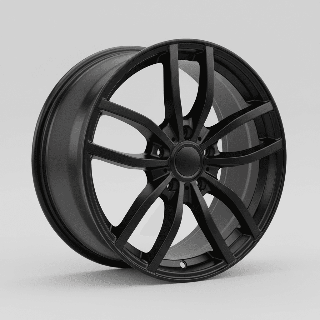 NPK Notradset R200D schwarz 4.5x17 ET18 - LK5/112 ML57.1