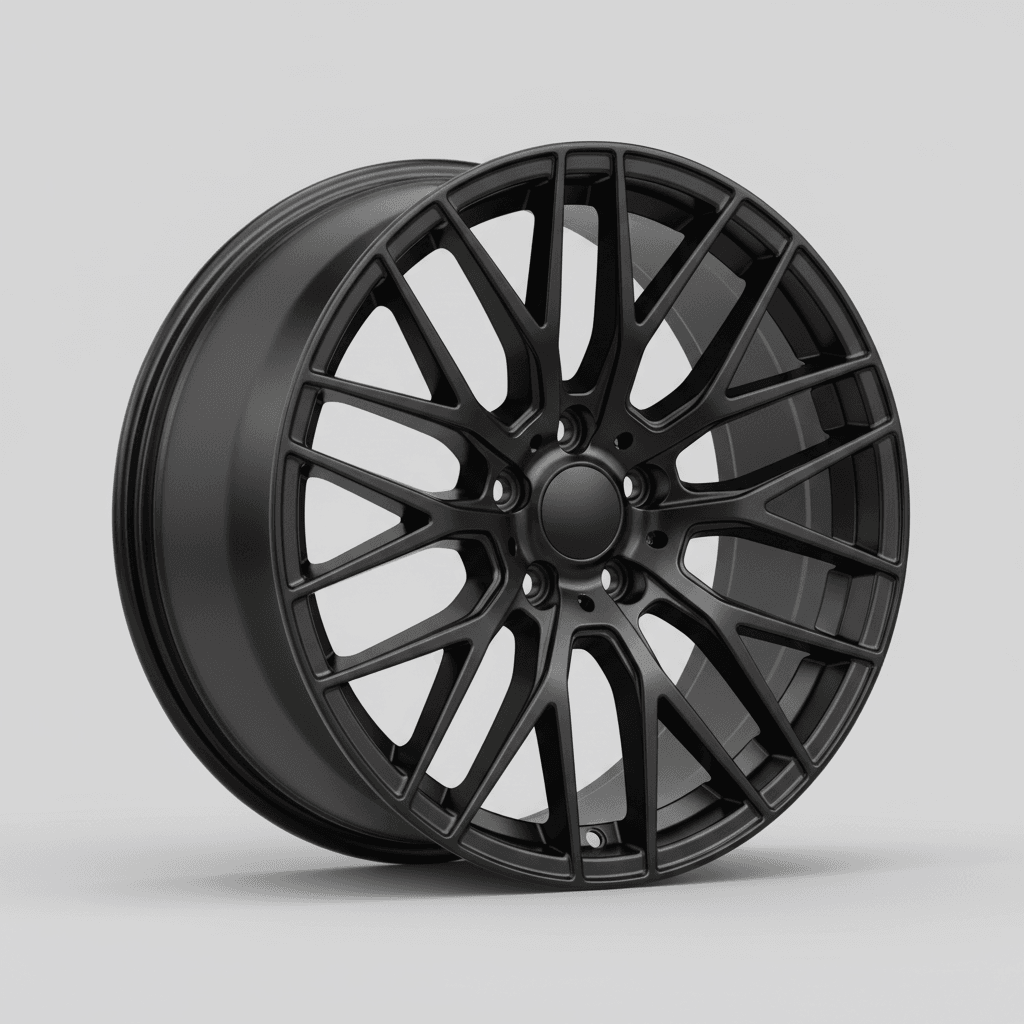 Motec Hyper Mesh black glossy 9.5x19 ET30 - LK5/120 ML72.6