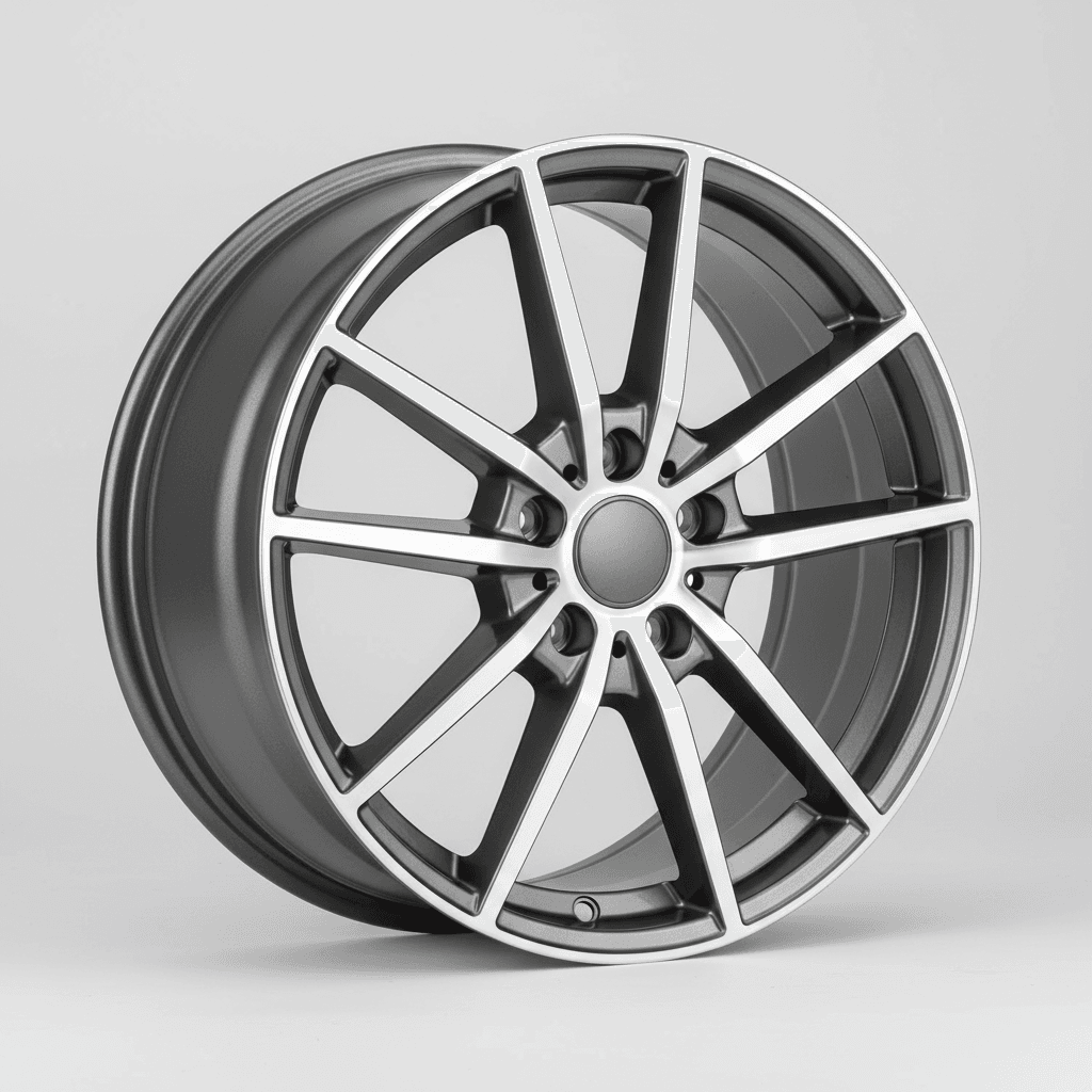 MSW MSW 75 gun metal poliert 9x20 ET39 - LK5/112 ML73.1
