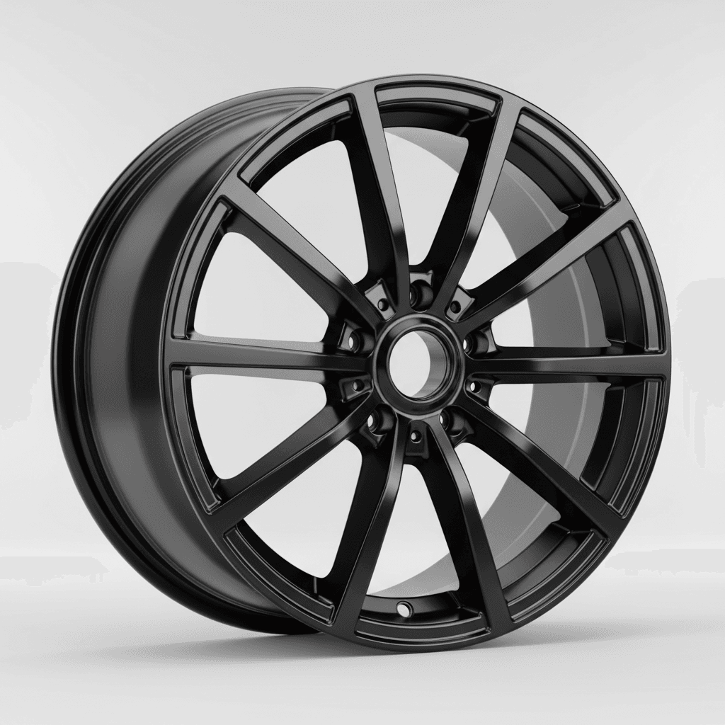 Mak DaVinci gloss black 8x18 ET34 - LK5/110 ML65.1