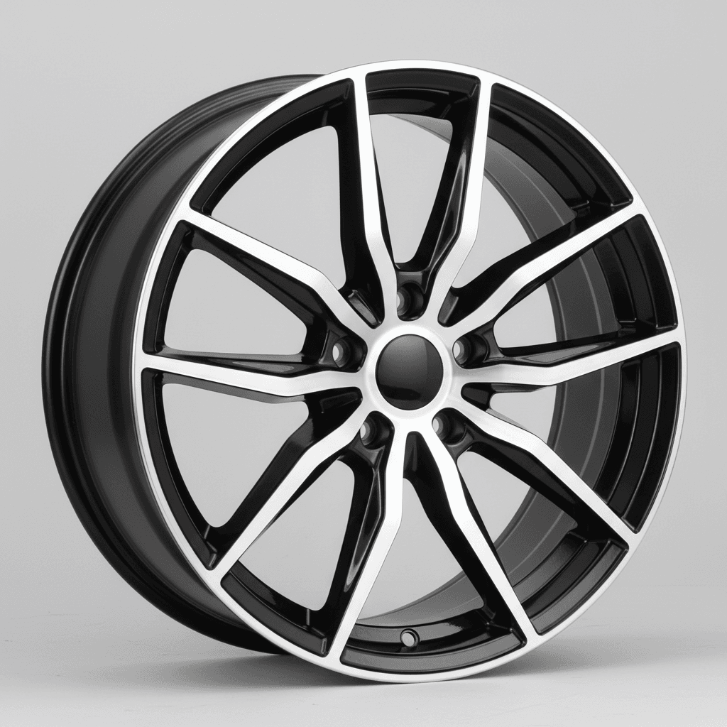 CMS C34 diamond black gloss 7.5x18 ET51 - LK5/114.3 ML67.2