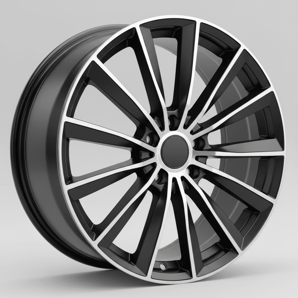 Borbet XV black polished matt 8.5x19 ET30 - LK5/112 ML72.5