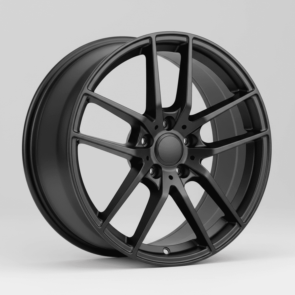 Dotz Revvo black matt 8x18 ET48 - LK5/112 ML70.1