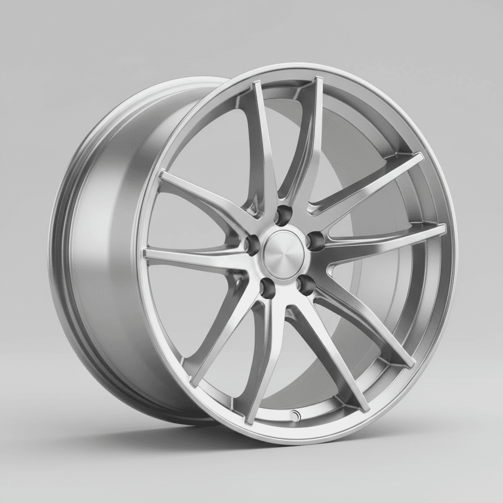 Z-Performance ZP.08 Deep Concave sparkling silver 8.5x19 ET45 - LK5/112 ML66.6