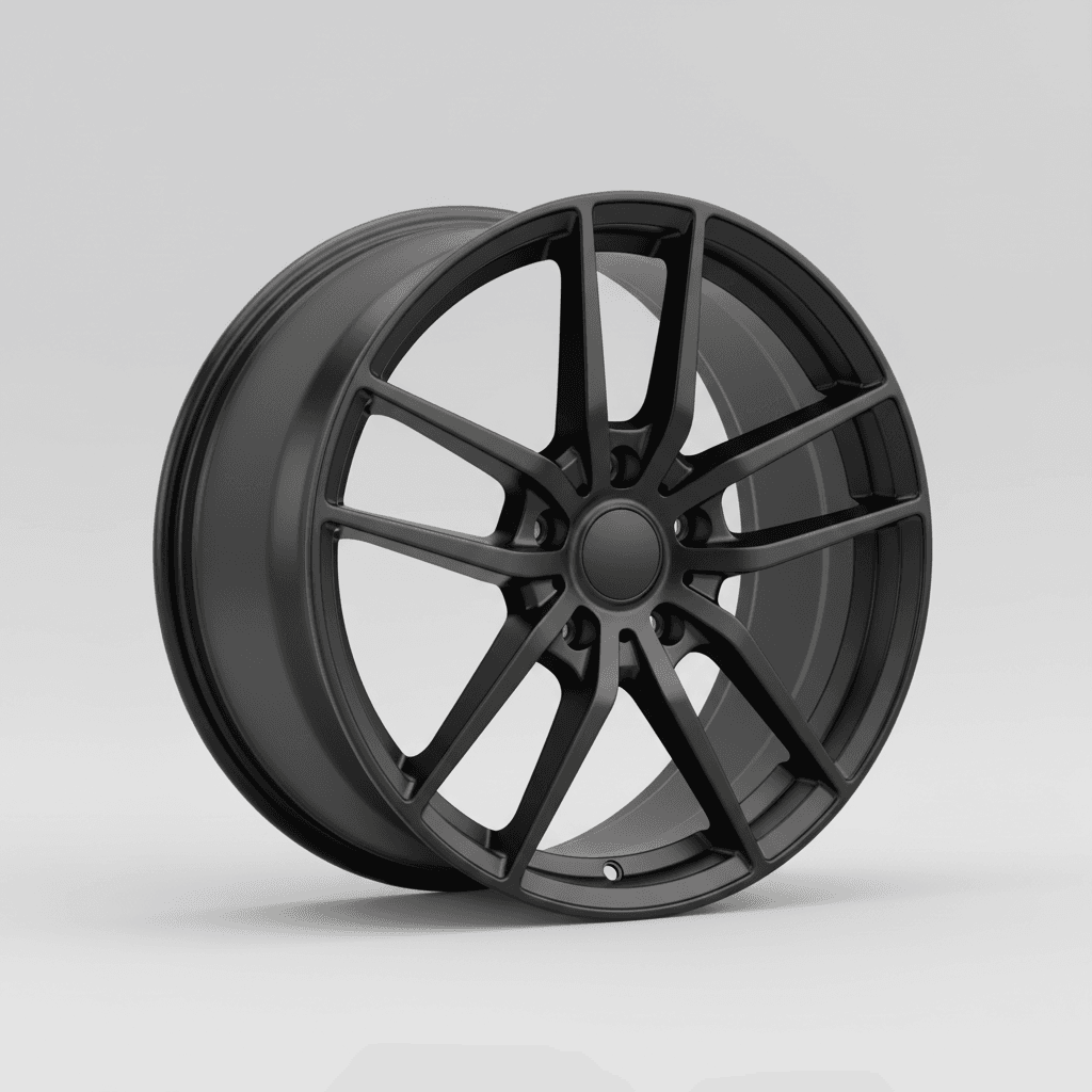Autec Typ U - Uteca schwarz 8.5x19 ET50 - LK5/130 ML71.6