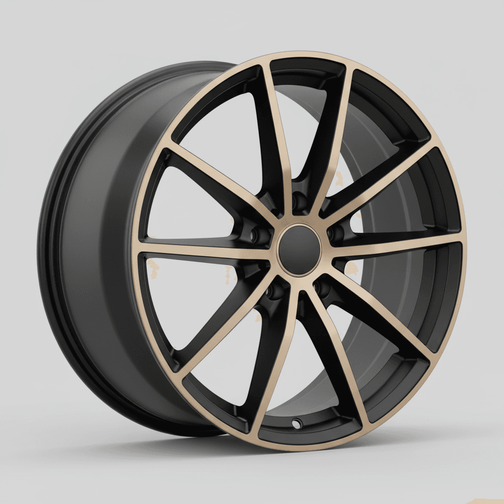 Mak Kassel black & bronze 7.5x17 ET40 - LK5/112 ML57.1