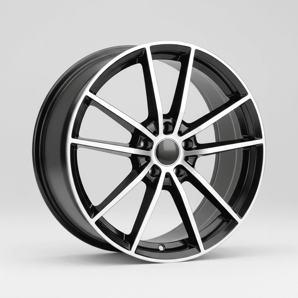AEZ Berlin black/polished lip - DEMO3 7.5x19 ET49 - LK5/112 ML66.6