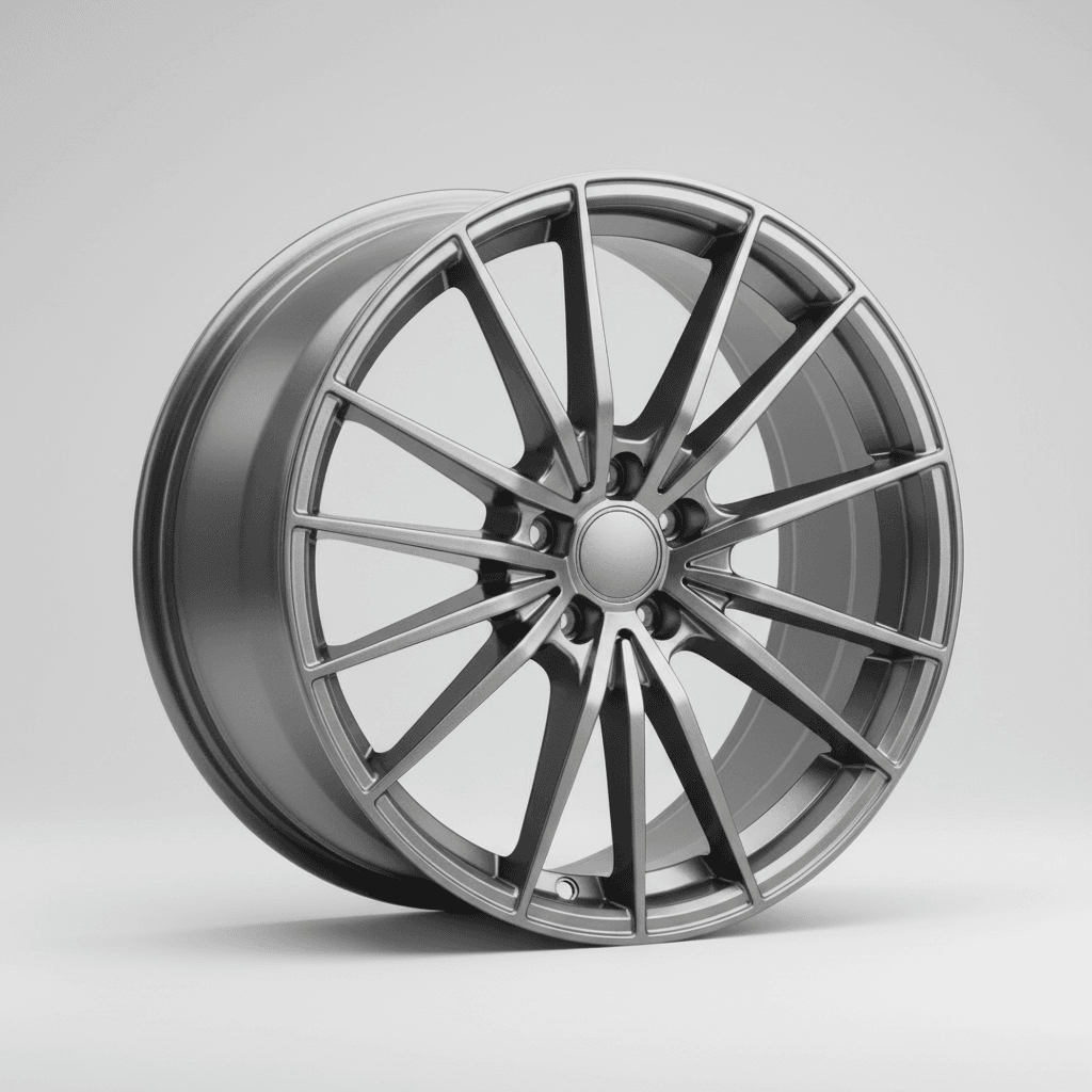 MM Wheels MM01 grau glanz 8x18 ET45 - LK5/112 ML66.6
