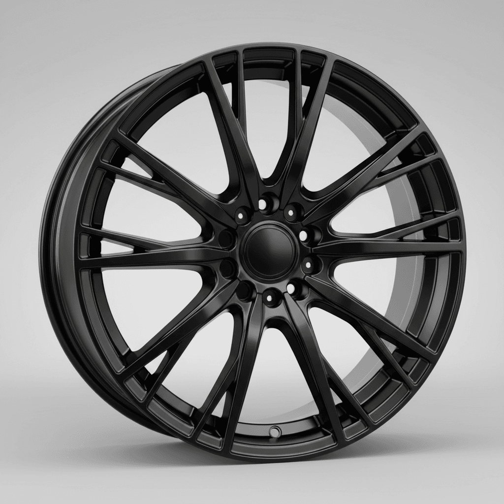 Mak Asphalt black mirror 8x18 ET45 - LK5/108 ML72